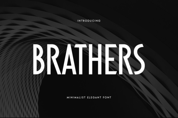 Brathers Typeface for Modern Web Design