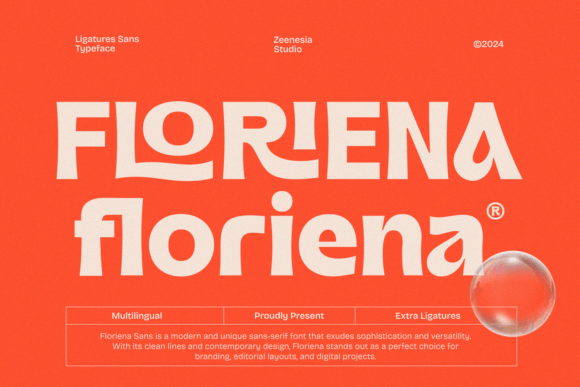 Floriena Font Review: A Graceful Sans Serif for Modern Design