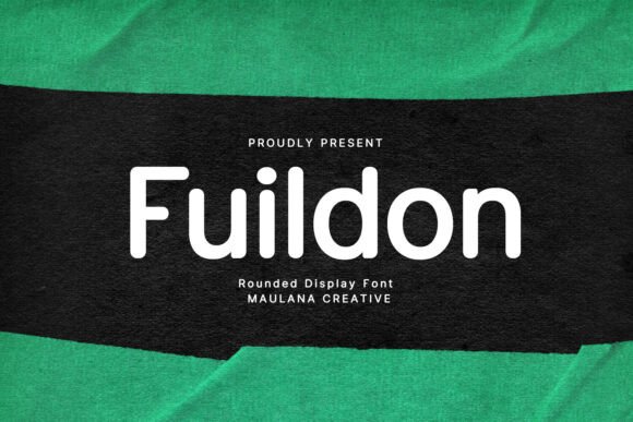 Fuildon: The Rounded Sans Serif Font for Modern Makers