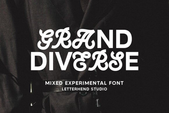 Grand Diverse Font for Modern Crafters