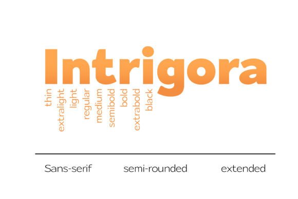 Intrigora Font for Modern Web Design