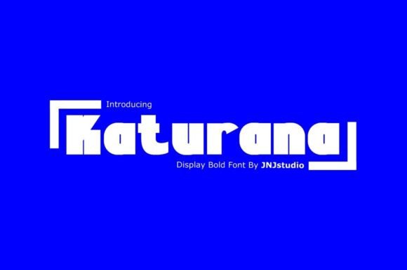 Katurana Font: Bold Branding for Small Business