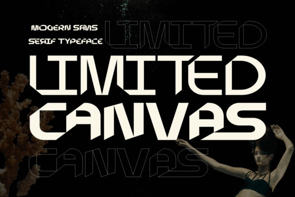 Limited Canvas Typeface for Modern Branding
