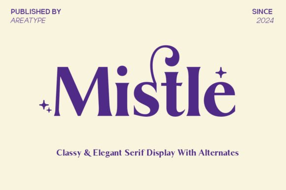 Mistle Typeface for Bold Branding Projects