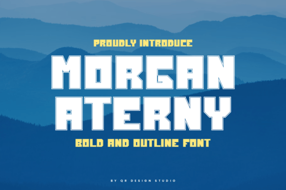 Morgan Aterny Typeface for Bold Campaigns