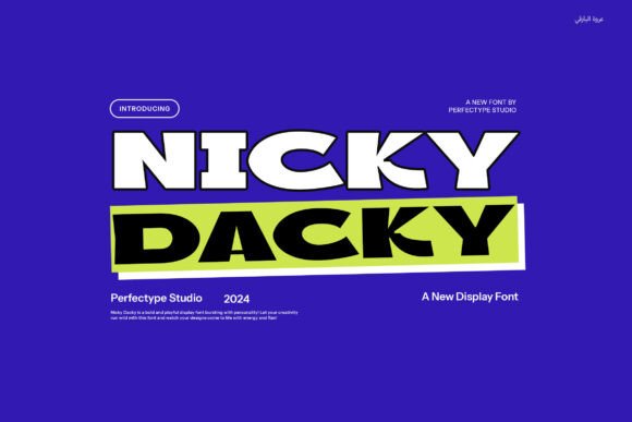 Nicky Dacky Font Review: Bold, Playful & Free Download