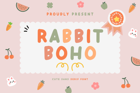 Rabbit Boho: A Playful Typeface for Creative Editors