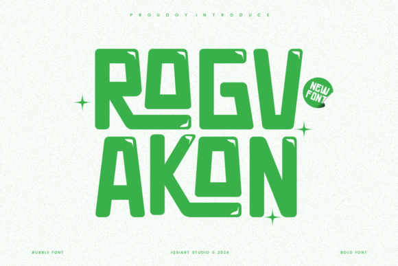 Rogvakon Typeface for Bold Editorial Design