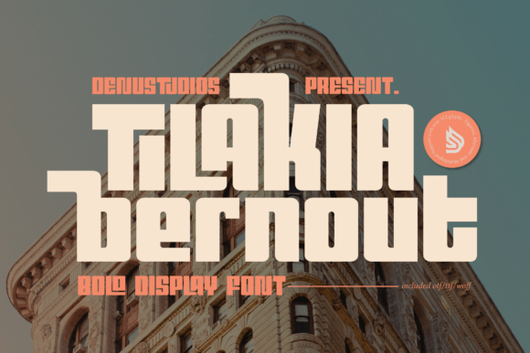 Tilakia Bernout: A Bold Typeface for Brand Impact