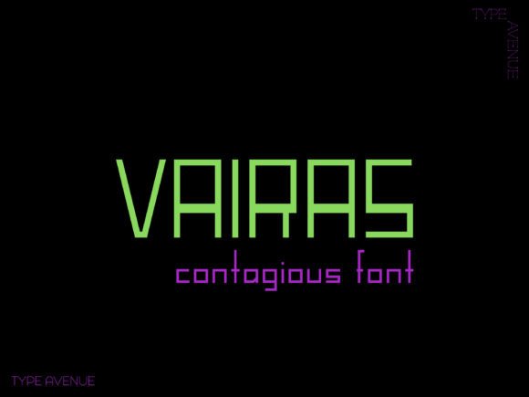 Vairas Font Review: Modern Branding for Small Business
