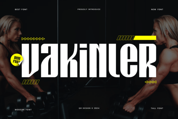 Vakinler Typeface for Bold Brand Identity