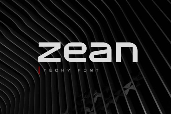 Zean Typeface for Modern Brand Identity
